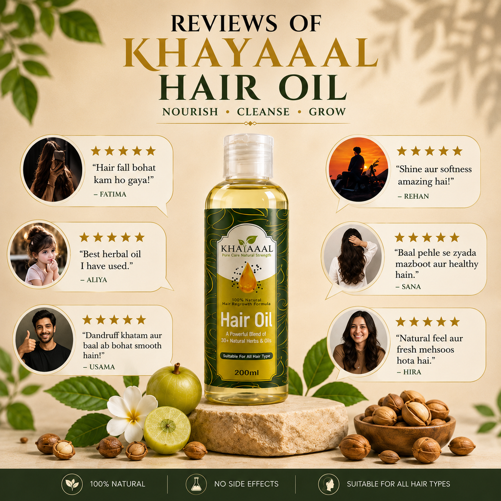 Khayaaal Natural Hair Oil