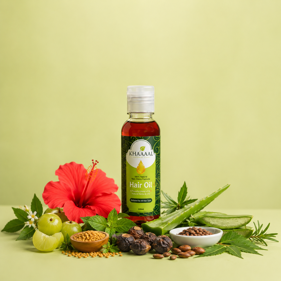 Khayaaal Natural Organic Hair Hair Oil